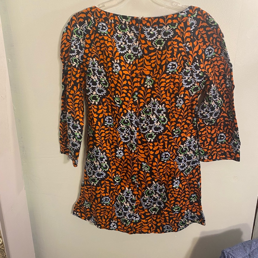 •Tory Burch• Patterned Linen Tunic - Picture 5 of 7